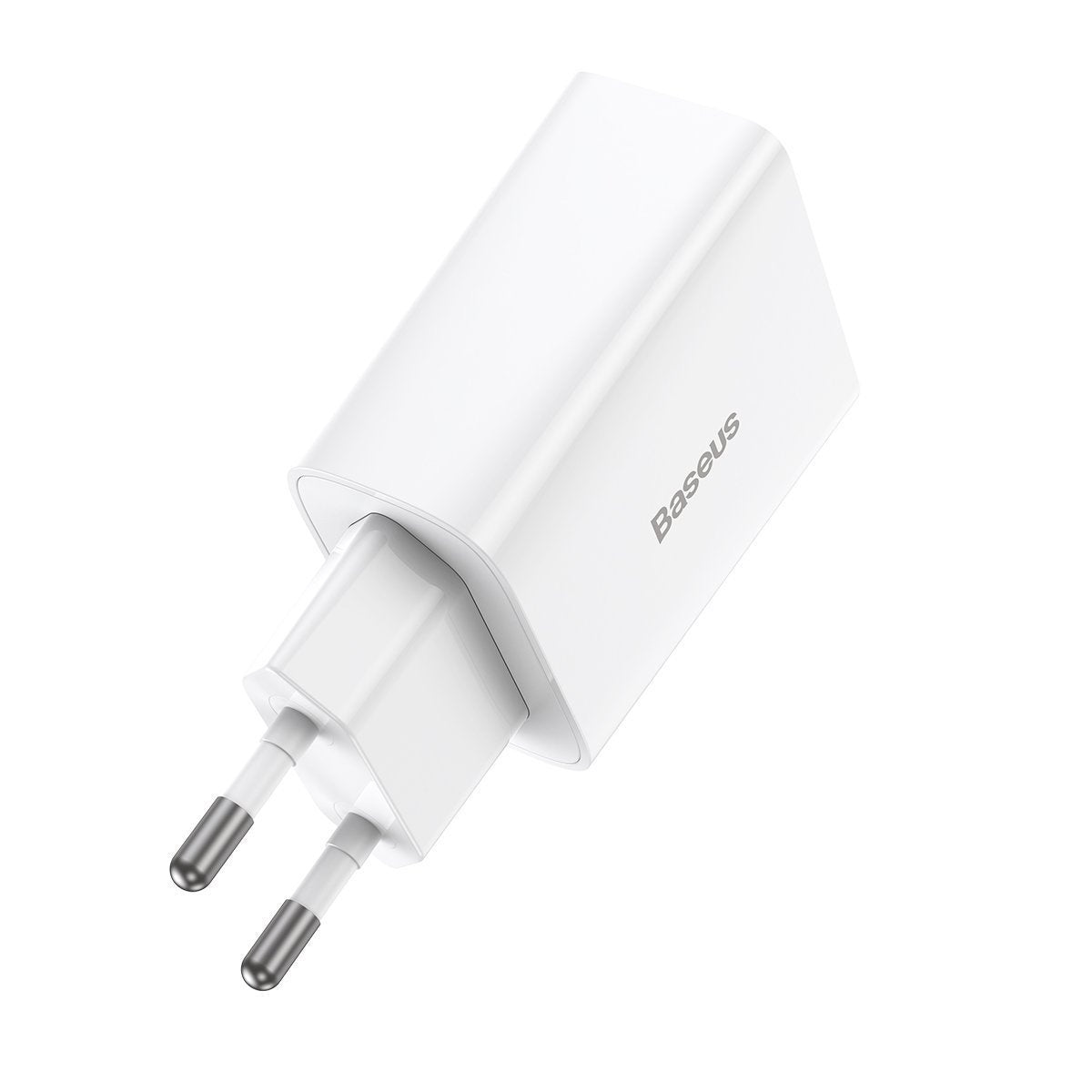 Baseus Speed Mini hurtigoplader, USB-C, PD, 3A, 20W (hvid)