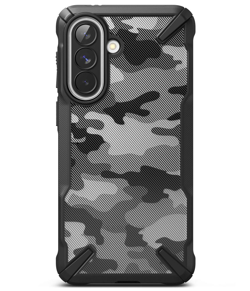 Ringke Fusion X Case til Samsung Galaxy A57 5G - sort og grå