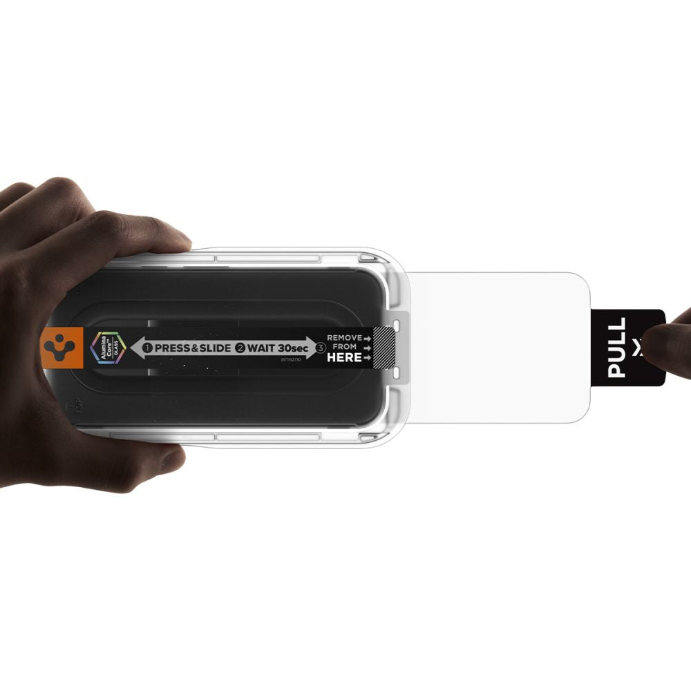 Spigen Glas.tR EZ Fit Pro 2-pakke af skærmbeskytter af hærdet glas til Google Pixel 10A