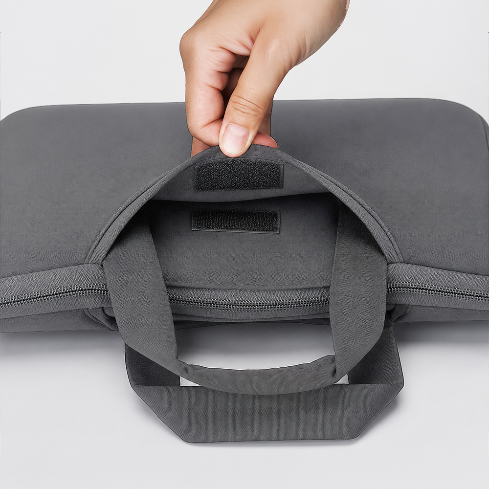 Wozinsky WNT-11G 10-11" Laptop Bag with Retractable Neoprene Handle - Gray