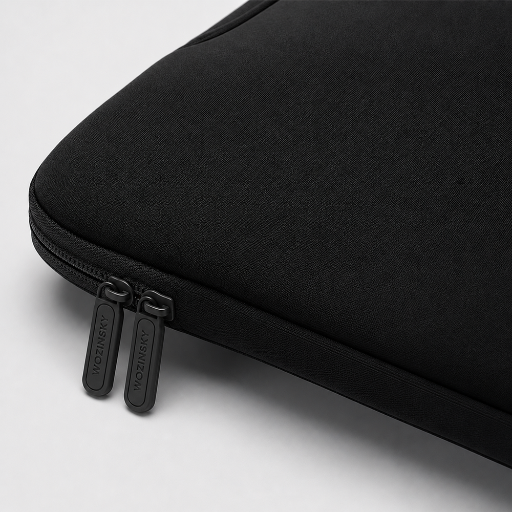 Wozinsky WNT-13B 13-14" Laptop Bag with Retractable Neoprene Handle - Black
