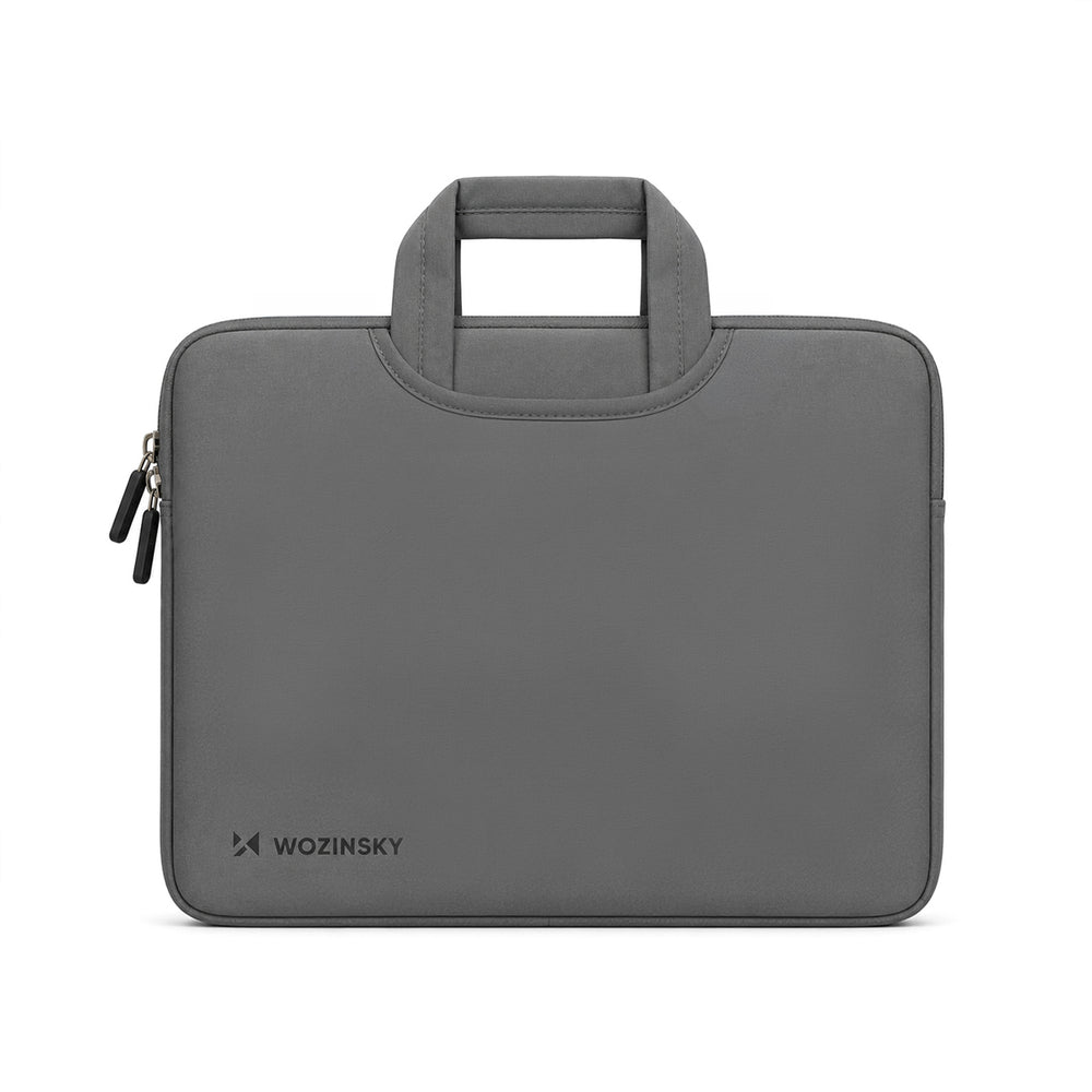 Wozinsky WNT-13G 13-14" Laptop Bag with Retractable Neoprene Handle - Gray