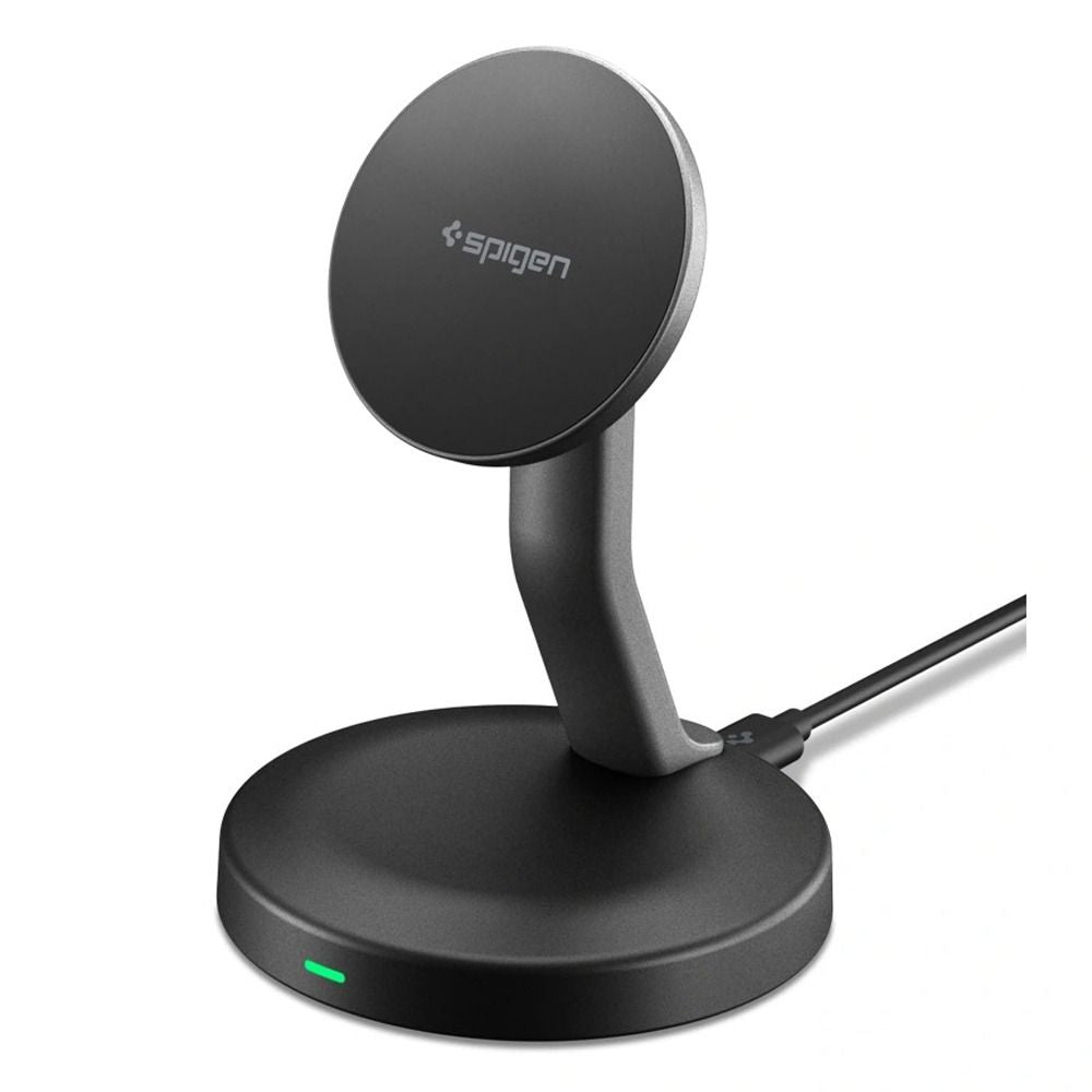 Spigen EF151MS Essential MagSafe 15W trådløs oplader - sort