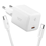 Spigen EE451EU Essential USB-C 45W Wall Charger - hvid