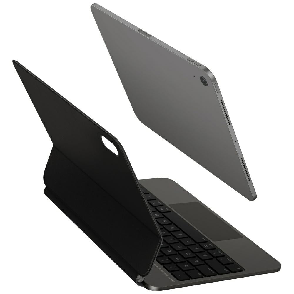 Uniq Venno Pro Magnetic Smart Case med tastatur til iPad 11" A16 (2025) / iPad 10.9" (2022) - sort