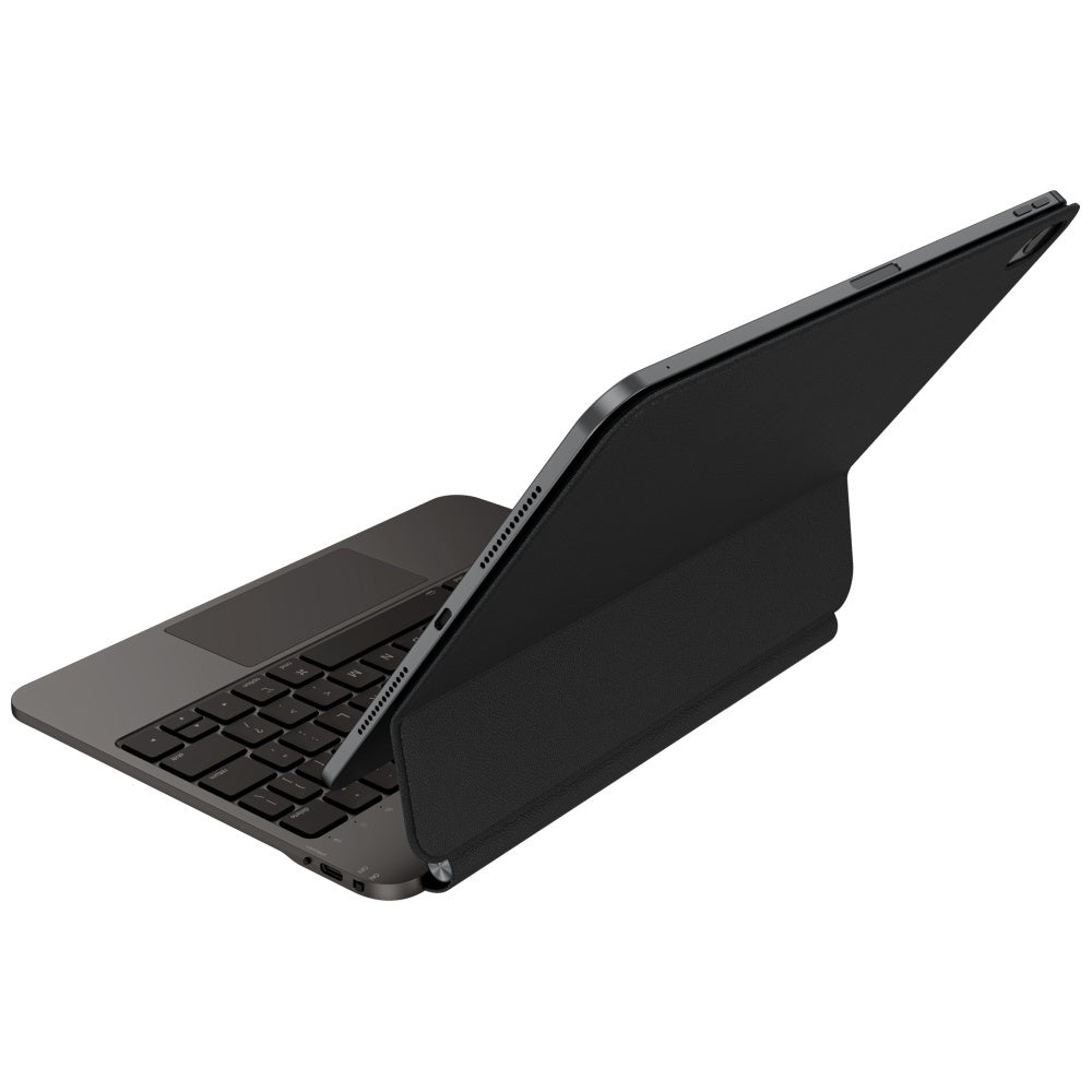 Uniq Venno Pro Magnetic Smart Case med tastatur til iPad 11" A16 (2025) / iPad 10.9" (2022) - sort