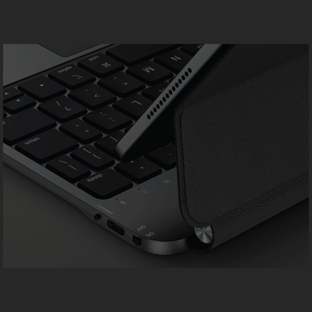 Uniq Venno Pro Magnetic Smart Case med tastatur til iPad 11" A16 (2025) / iPad 10.9" (2022) - sort