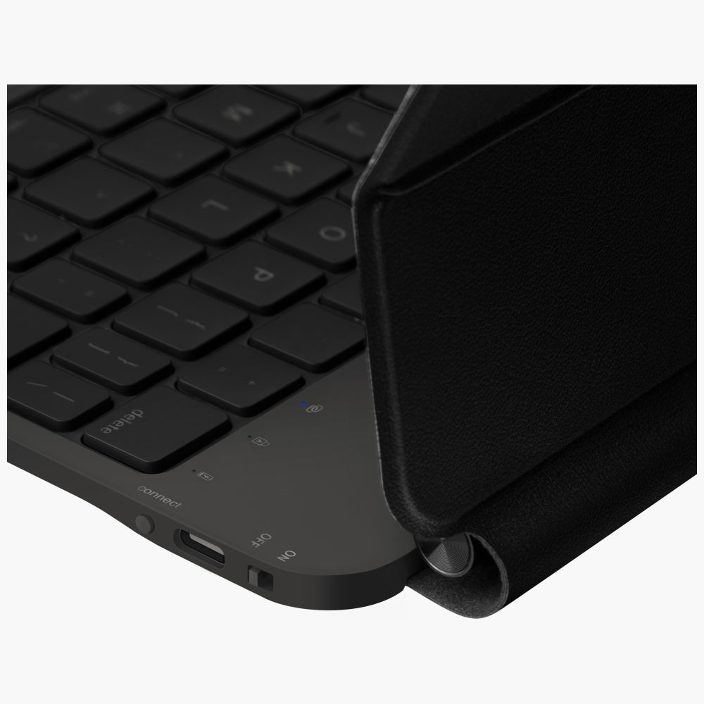 Uniq Venno Pro Magnetisk Smart Case med tastatur til iPad Pro 11" (2024/2025) - sort