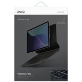 Uniq Venno Pro Magnetisk Smart Case med tastatur til iPad Pro 11" (2024/2025) - sort
