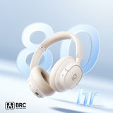 Baseus Bass BH1 NC Lite Wireless Over-Ear Headphones with ANC - White