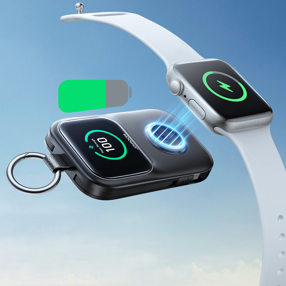 Joyroom JR-W19 5000mAh Powerbank med 5W trådløs uropladning - sort