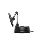 Joyroom JR-ZS51 magnetisk bilholder med sugekop til forrude eller instrumentbræt - sort