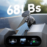 Joyroom JR-ZS51 magnetisk bilholder med sugekop til forrude eller instrumentbræt - sort