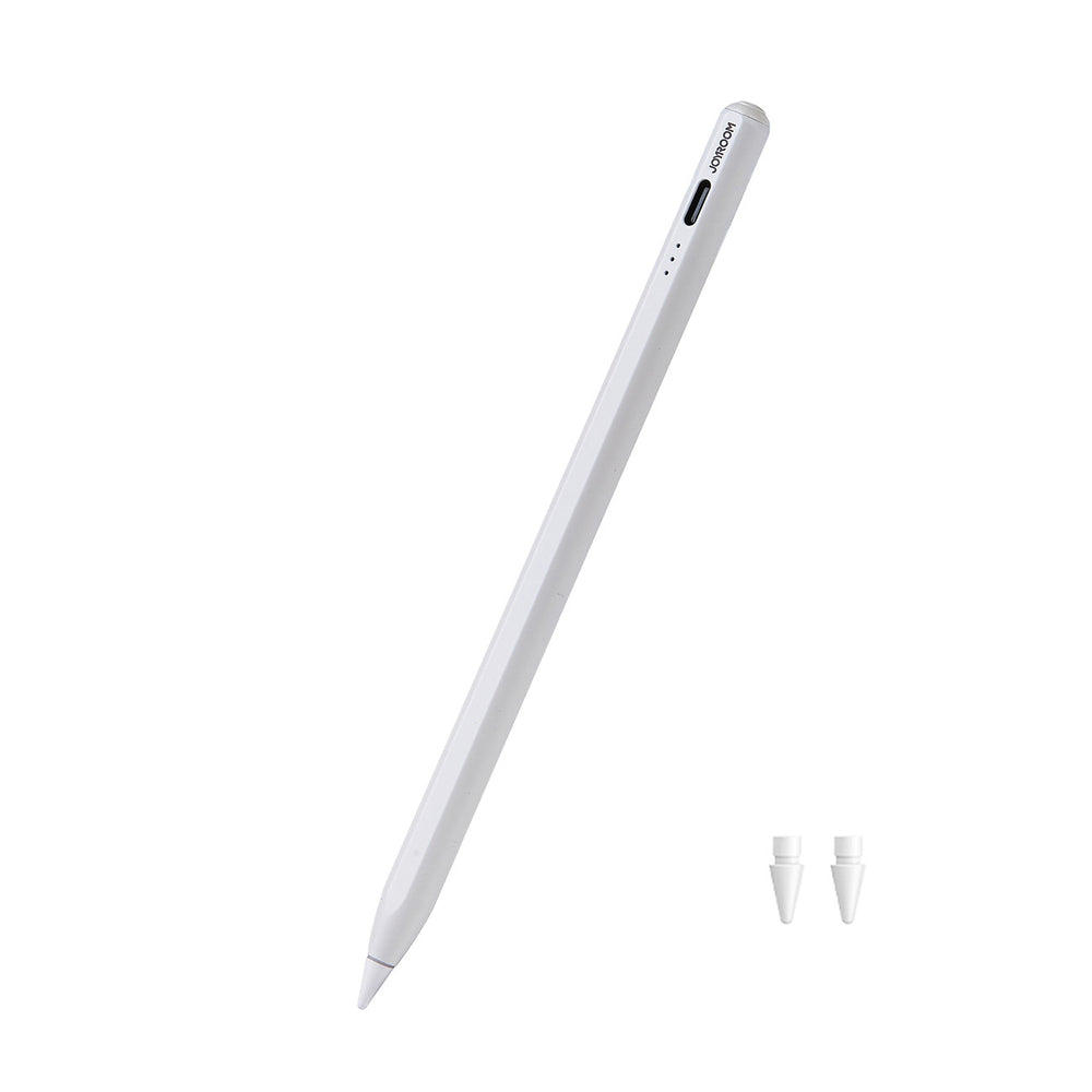 Joyroom JR-X15 Pro Active Stylus med 2 reserve tips - hvid