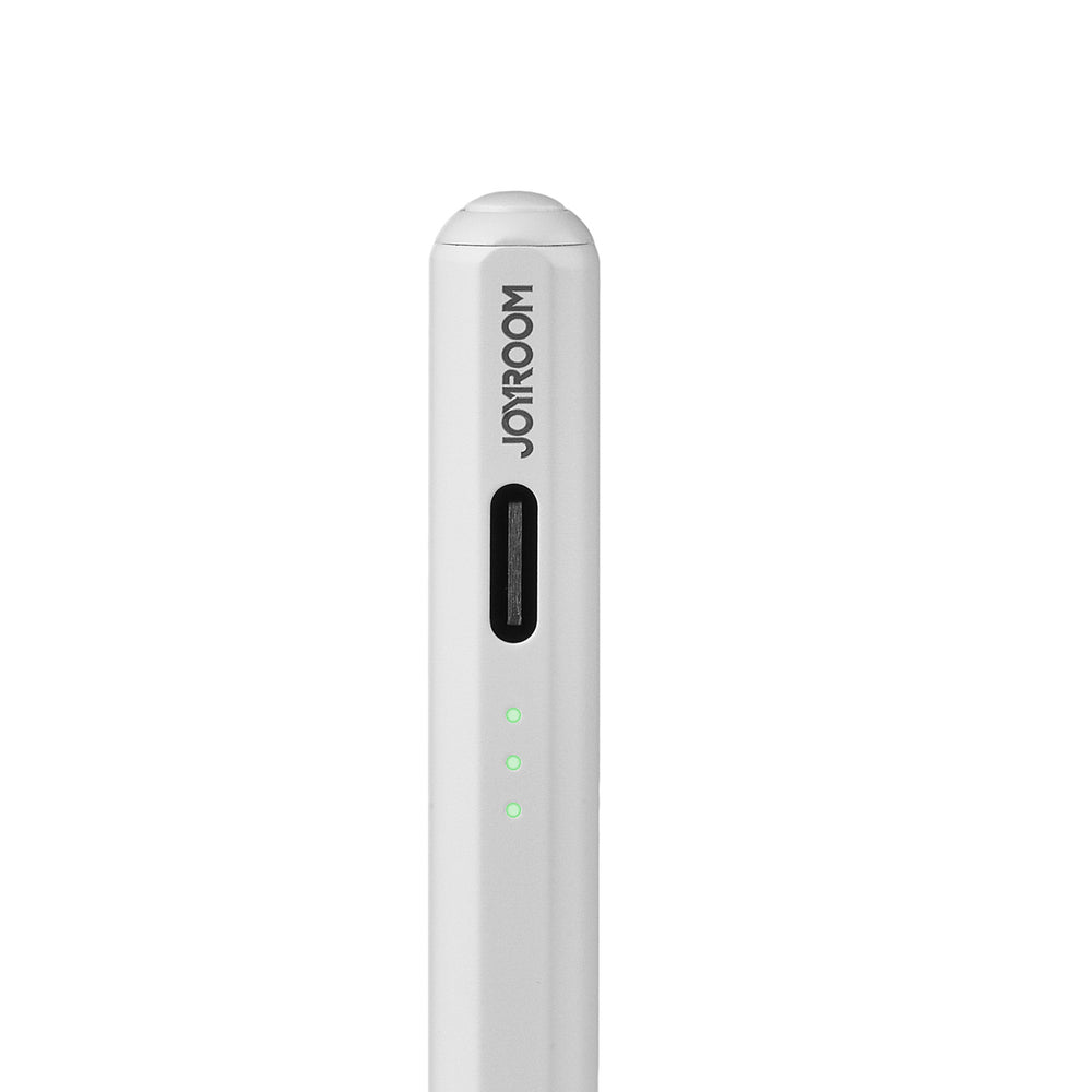 Joyroom JR-X15 Pro Active Stylus med 2 reserve tips - hvid