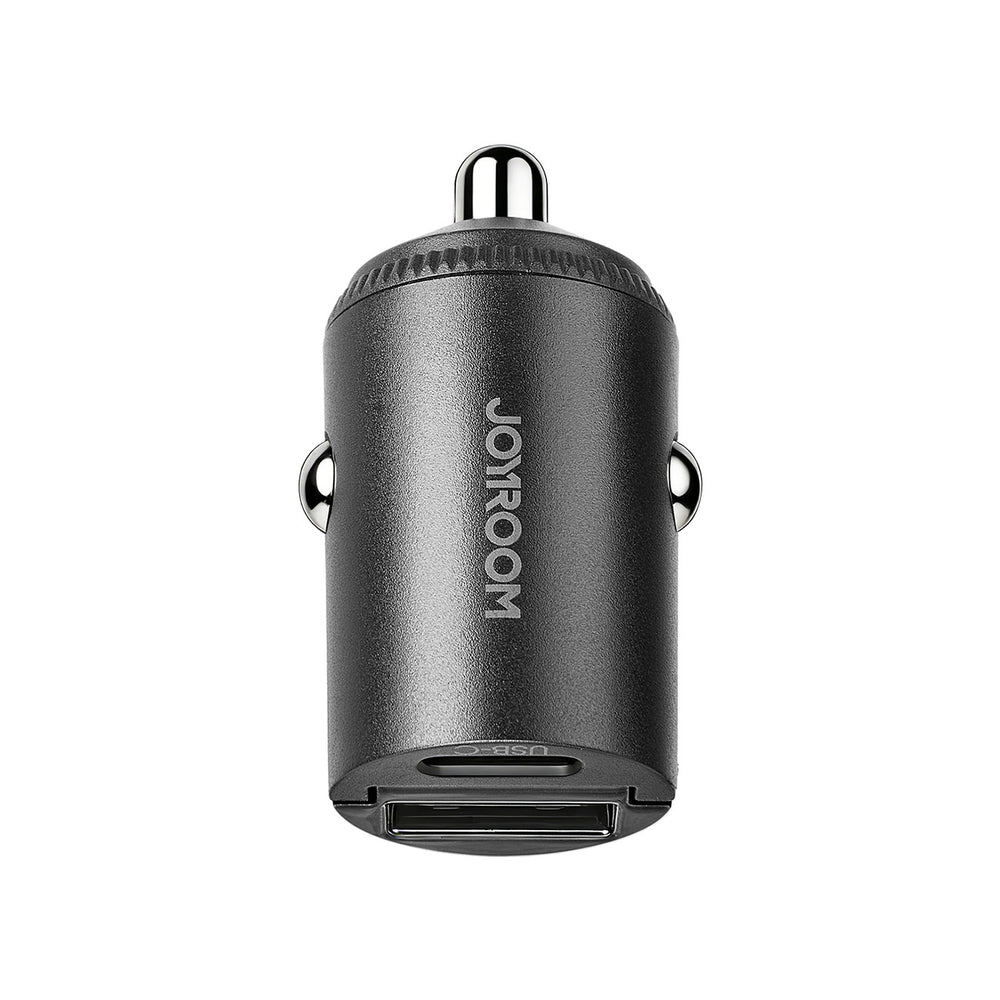 Joyroom JR-CCN18 65W USB-A USB-C Biloplader - sort