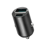 Joyroom JR-CCN18 65W USB-A USB-C Biloplader - sort