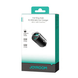 Joyroom JR-CCN18 65W USB-A USB-C Biloplader - sort