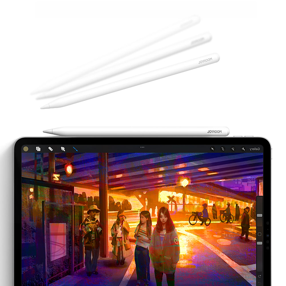 Joyroom JR-X9S Pro Active Stylus med 2 udskiftelige tips - hvid