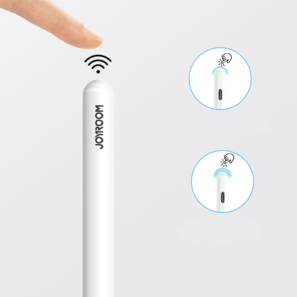 Joyroom JR-X9S Pro Active Stylus med 2 udskiftelige tips - hvid