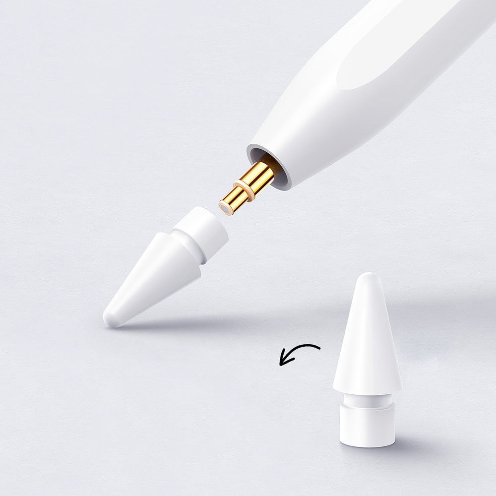 Joyroom JR-X9S Pro Active Stylus med 2 udskiftelige tips - hvid
