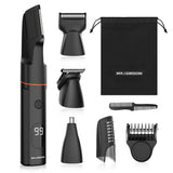 MAXGROOM LK-881 multifunktions trimmer med udskiftelige spidser - sort