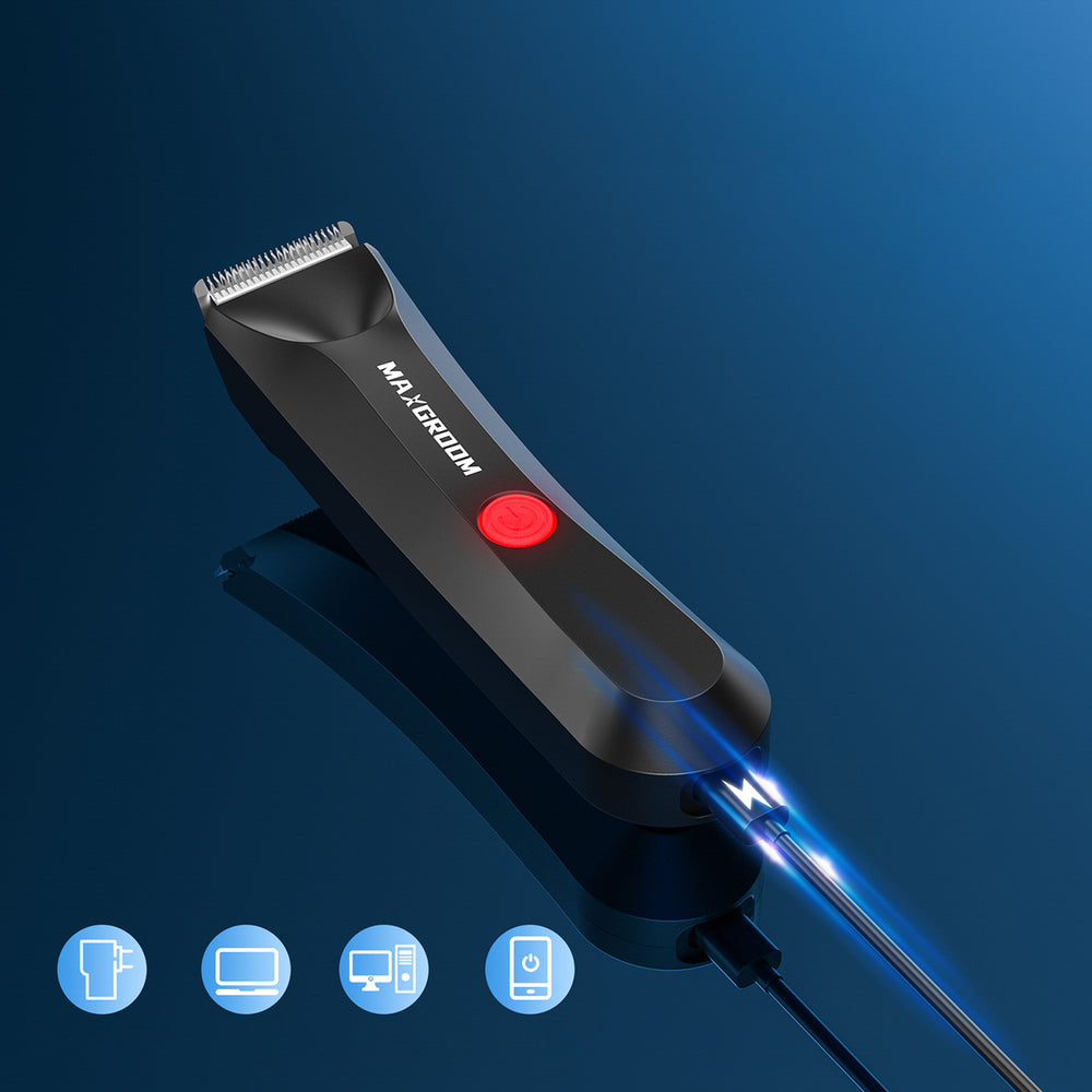 MAXGROOM RFCD-9087 multifunktions trimmer med LED-lys - sort