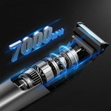 MAXGROOM M-319 multifunktions trimmer med udskiftelige spidser - sort