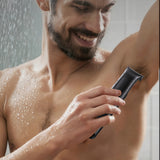 MAXGROOM M-319 multifunktions trimmer med udskiftelige spidser - sort