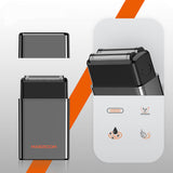 MAXGROOM M-5580 2-i-1 elektrisk barbermaskine - sort