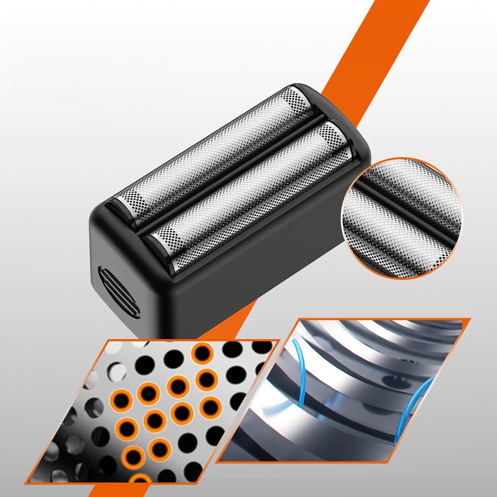 MAXGROOM M-5580 2-i-1 elektrisk barbermaskine - sort