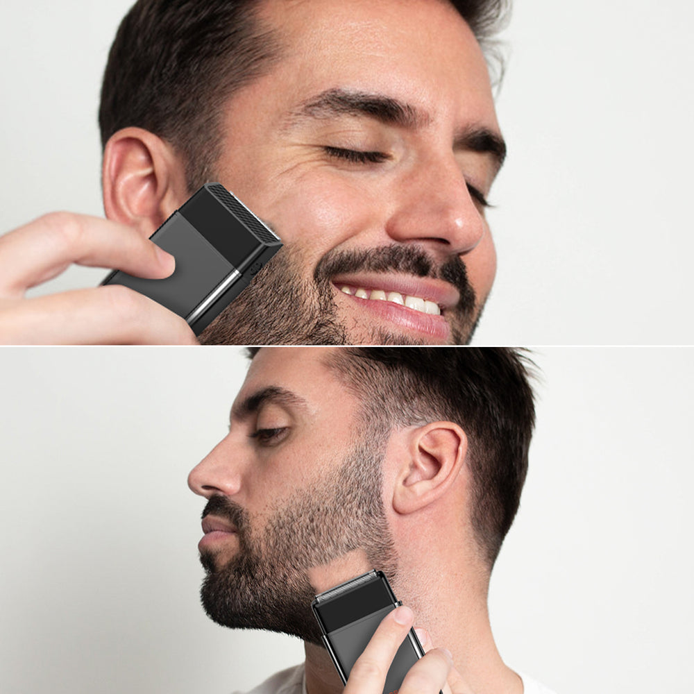 MAXGROOM M-5580 2-i-1 elektrisk barbermaskine - sort