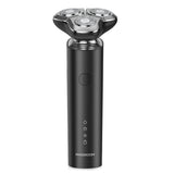 MAXGROOM M-8012 3-i-1 elektrisk barbermaskine - sort