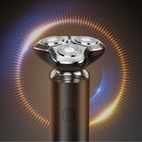 MAXGROOM M-8012 3-i-1 elektrisk barbermaskine - sort