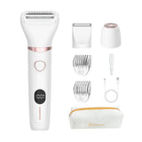 MAXGROOM JK-105 3-in-1 Women's Body and Face Trimmer - White