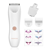 MAXGROOM M-9082 2-i-1 Trimmer til kvinder - hvid