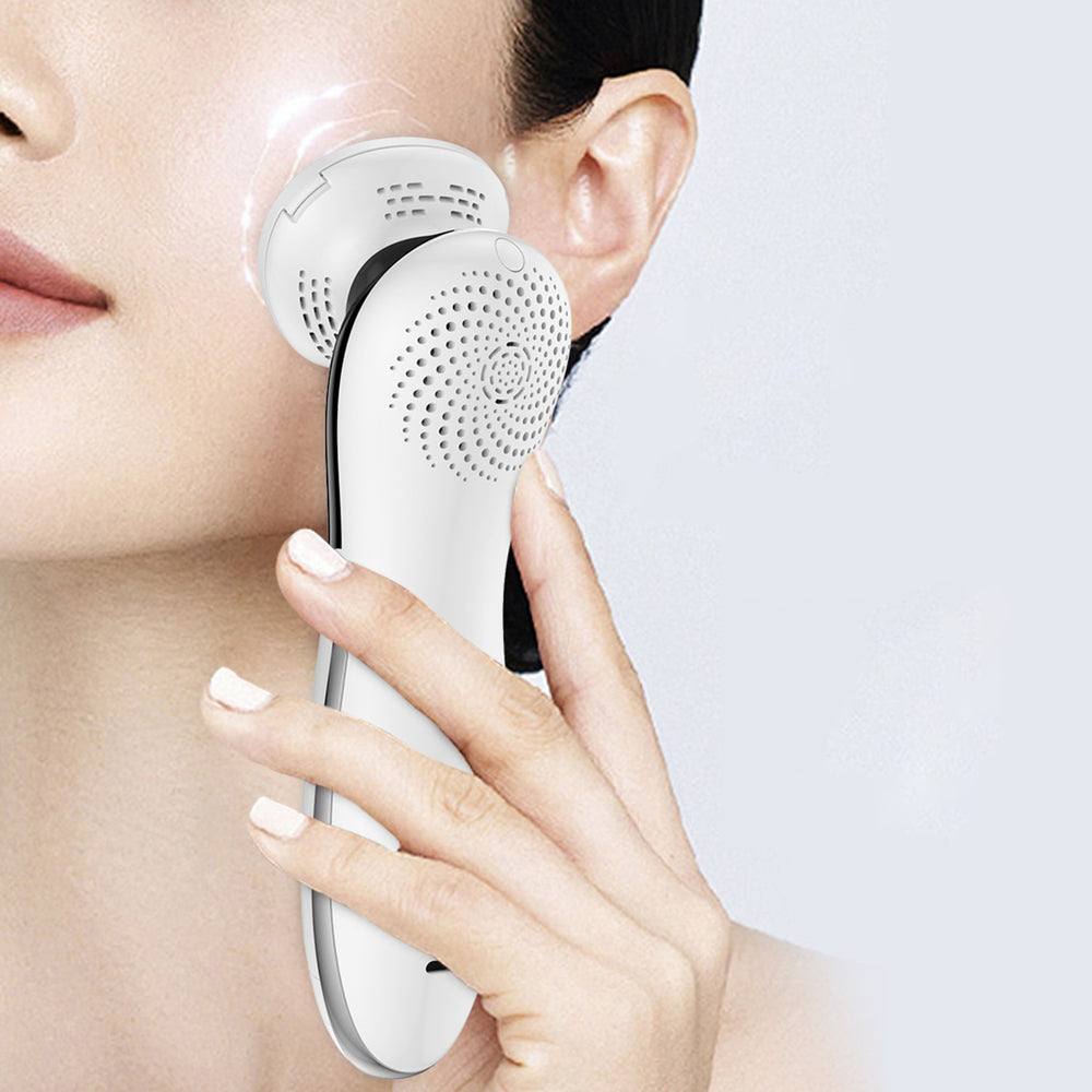 MAXGROOM D849 9-i-1-massasjeapparat med plejefunktion - hvid