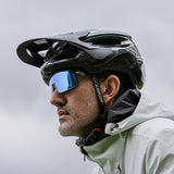 Rockbros LK-99 Mountain Bike Helmet with Adjustable Visor and Magnetic Closure 58-62 cm - Titanium