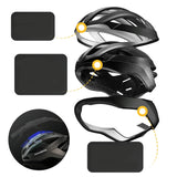 Rockbros LK-69 Bike Helmet with Reinforced Frame 58-62 cm - Black