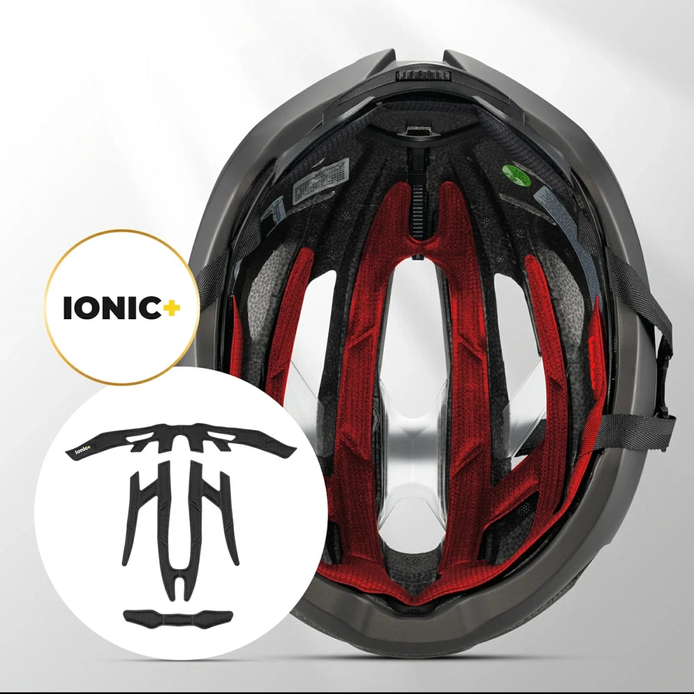 Rockbros LK-69 Bike Helmet with Reinforced Frame 58-62 cm - Black