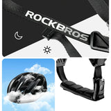 Rockbros LK-69 Bike Helmet with Reinforced Frame 58-62 cm - Black