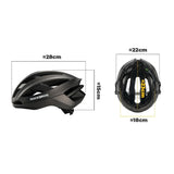 Rockbros LK-69 Bike Helmet with Reinforced Frame 58-62 cm - Black