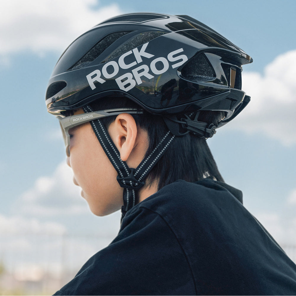 Rockbros TS-42 Lightweight Bike Helmet 58-62 cm - Black