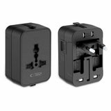 Tech-Protect TA300 Travel Adapter EU / UK / AU - sort