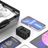 Tech-Protect TA300 Travel Adapter EU / UK / AU - sort