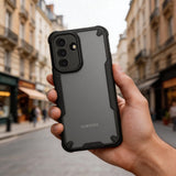 Tech-Protect Rugged Shield Case til Samsung Galaxy A37 5G - gennemskinneligt sort