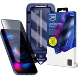 9H hærdet glas med 3mk HardGlass Max Privacy filter til iPhone 13/13pro/14/16E/17E