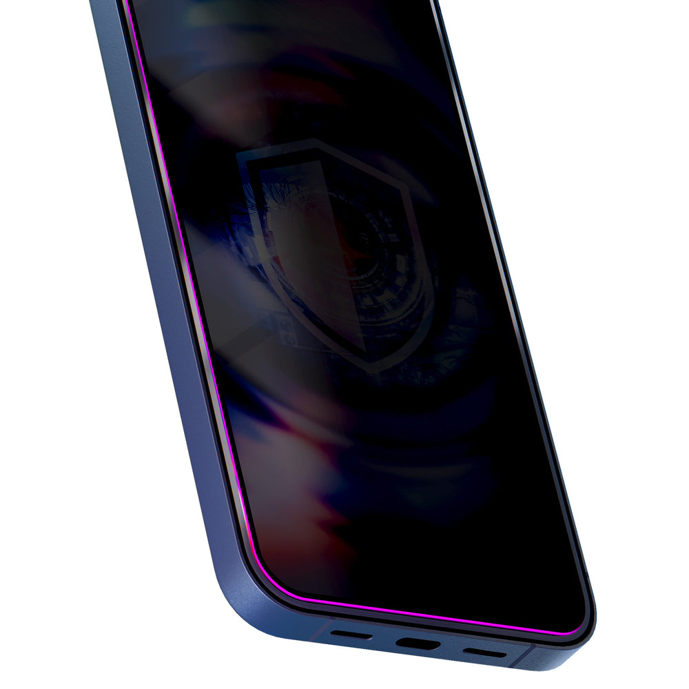 9H hærdet glas med 3mk HardGlass Max Privacy filter til iPhone 13/13pro/14/16E/17E
