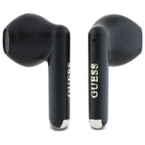 Guess Printed Classic Logo Bluetooth trådløse hovedtelefoner - sort
