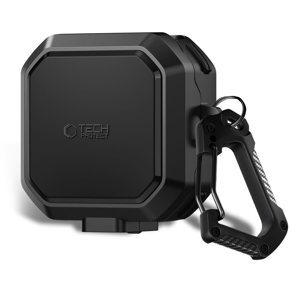 Tech-Protect Carbonox MagSafe Case til Samsung Galaxy Buds 4 / 4 Pro - sort